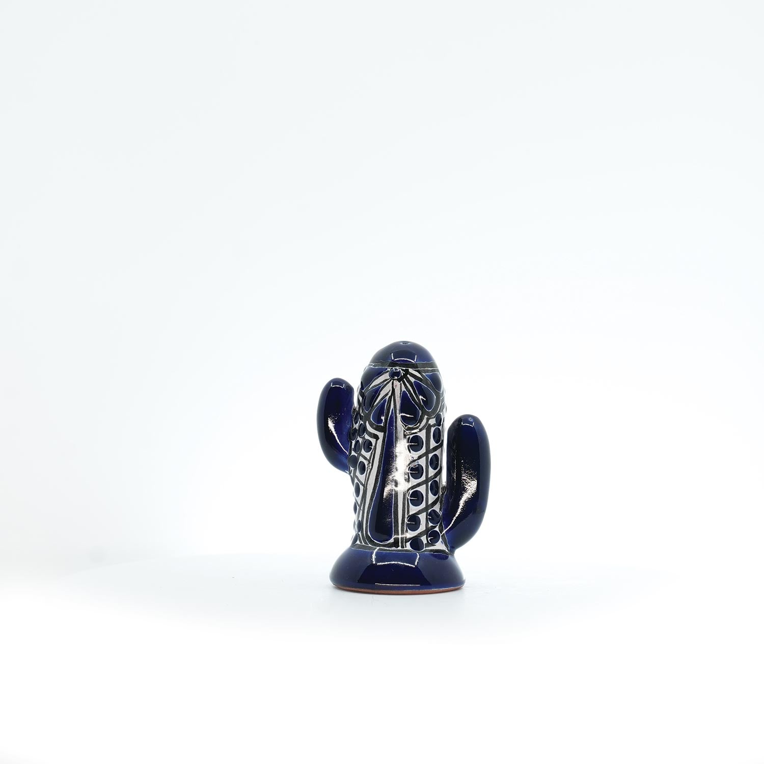 Classic Elegance Cactus Salt Shaker (Blue)