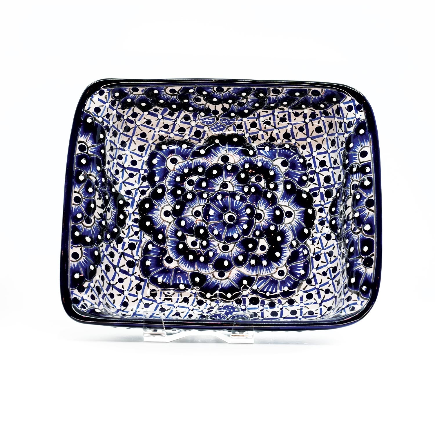 Classic Elegance XLarge Serving Tray (Blue)