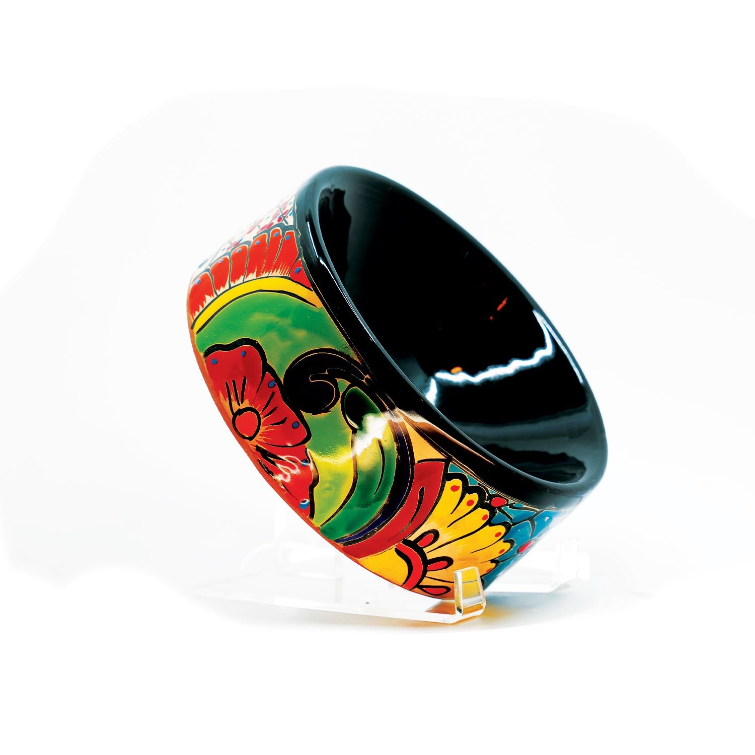 Talavera Fiesta Paws Bowl