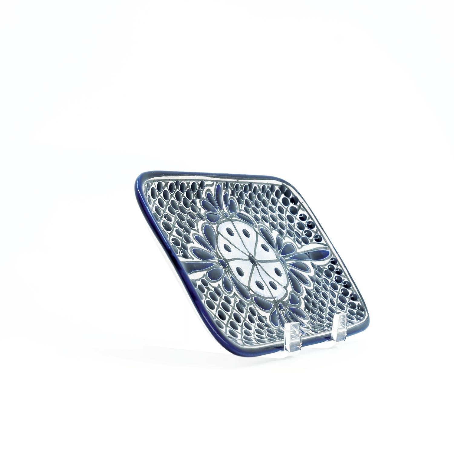 Classic Elegance Small Serving Tray (Blue)