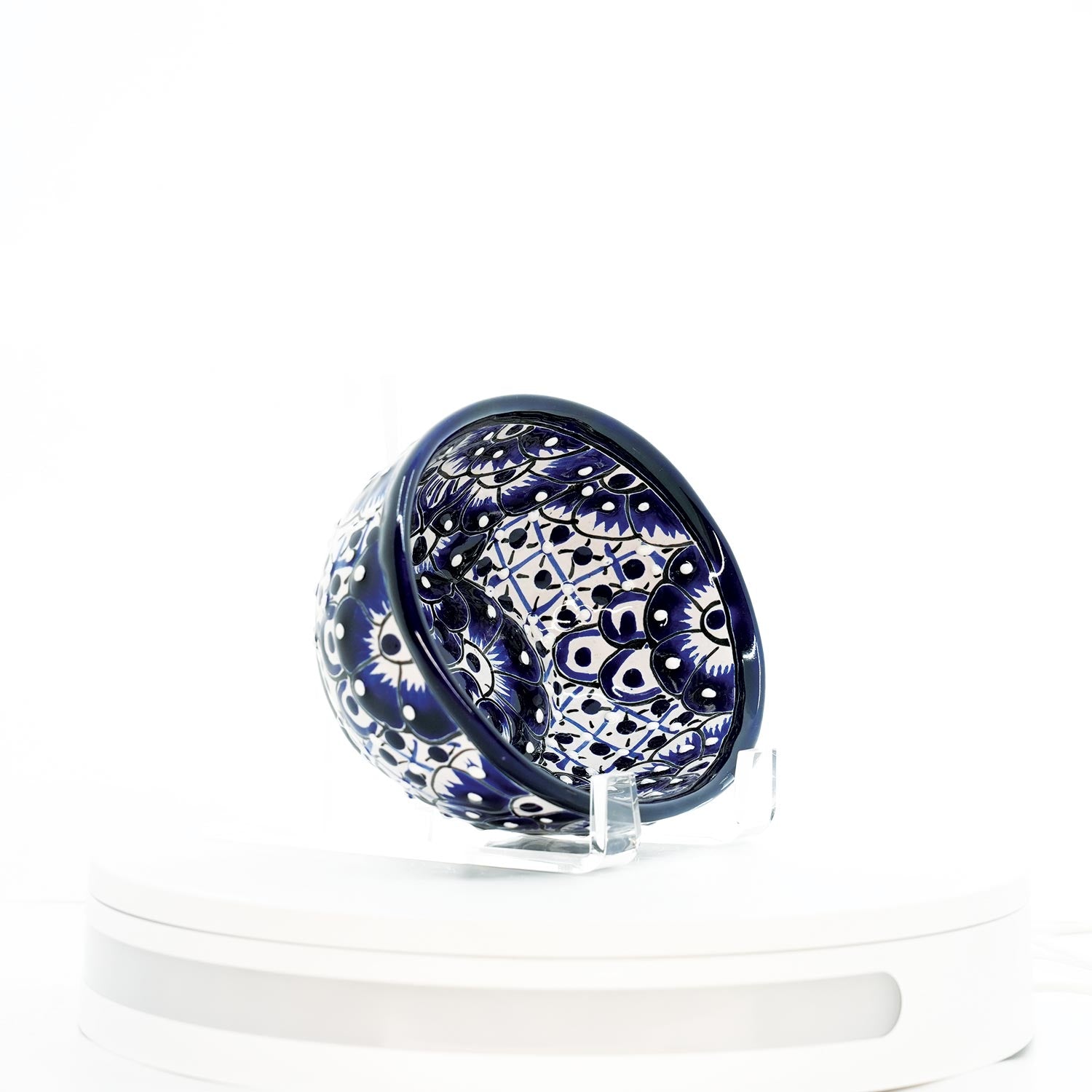 Classic Elegance Small Oval Bowl (Blue)