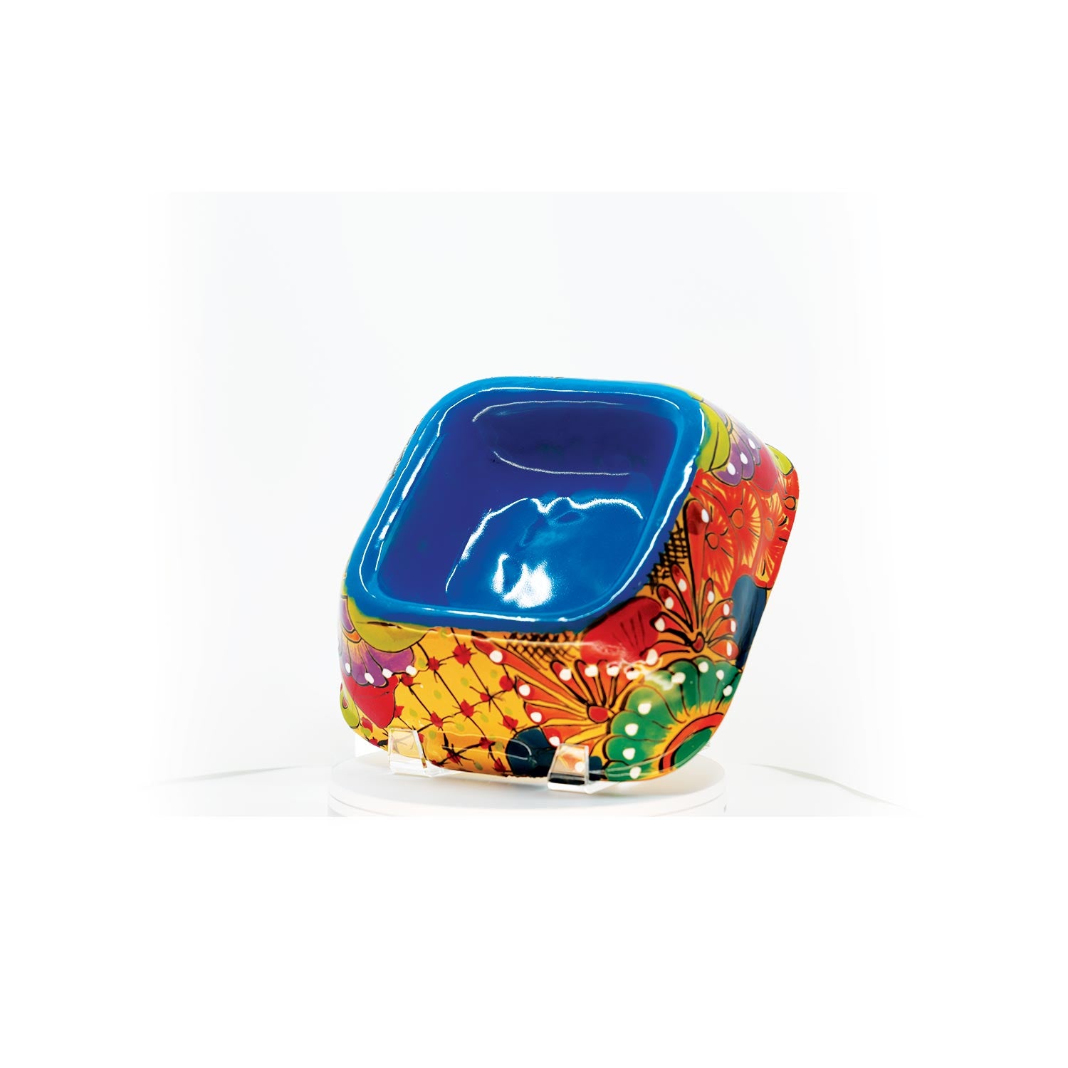 Talavera Amigo Square Bowl