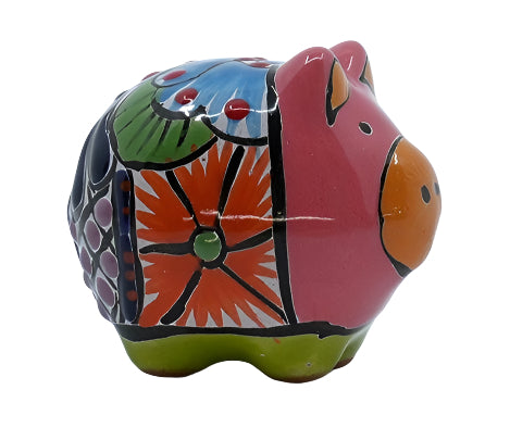 Talavera Fiesta Salt Shaker Pig
