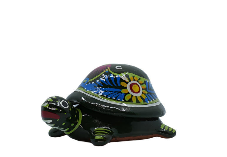 Talavera Turtle Jewelry Box