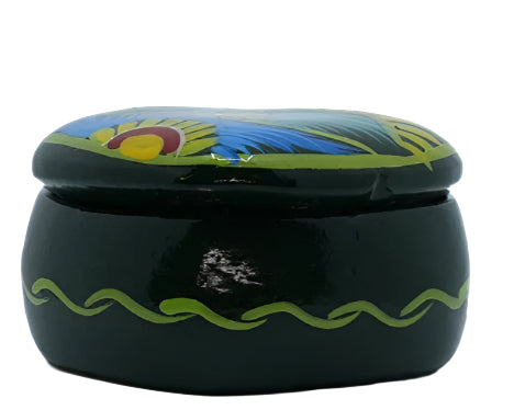 Talavera Fiesta Jewelry Box Heart