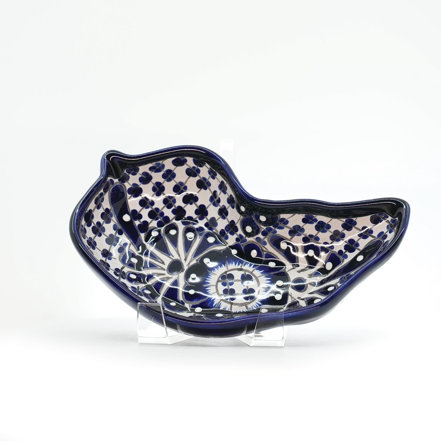 Classic Elegance Dip Tray Chili Shaped (Blue)