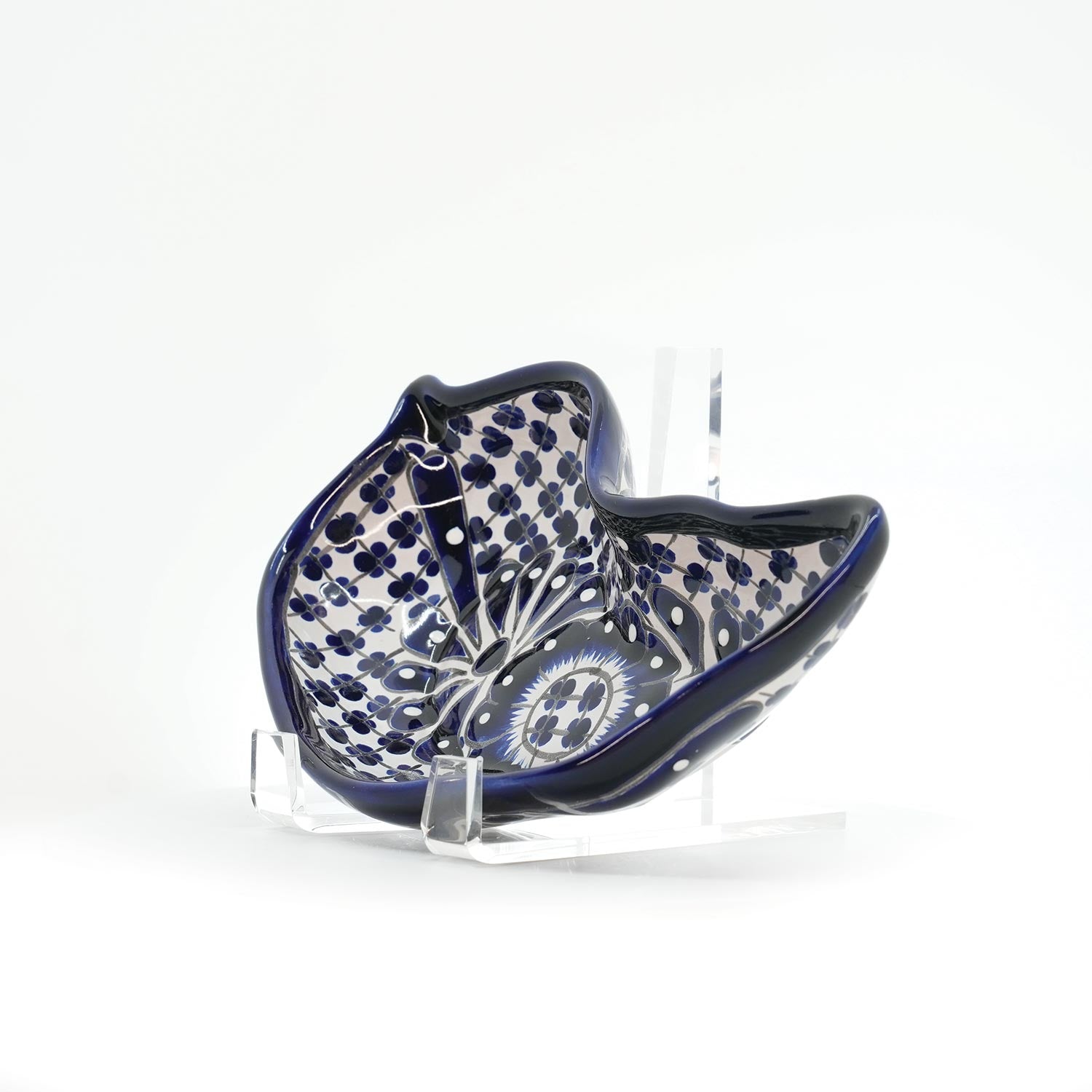 Classic Elegance Dip Tray Chili Shaped (Blue)