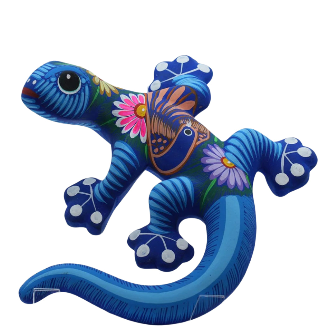 Talavera Hand Painted Gifts Decorative Wall Hanging Gecko