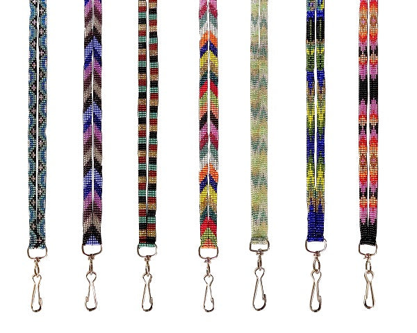 $5.50 ea. #00790 All Beaded Lanyard Thin (12pcs/Order)