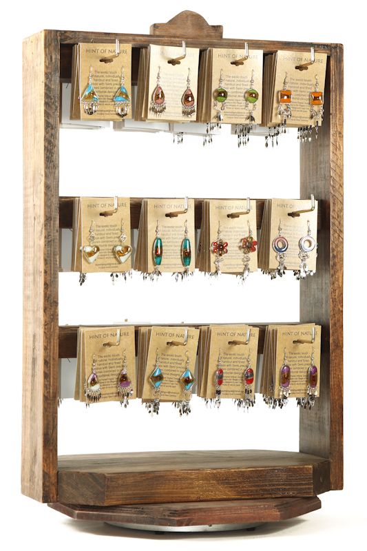 $3 ea. Glass Earrings with Dangles (12pcs/Order)