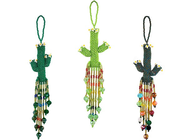 $5.50 ea. - #2109/CAC All Beaded Cactus Ornament (12pcs/Order)