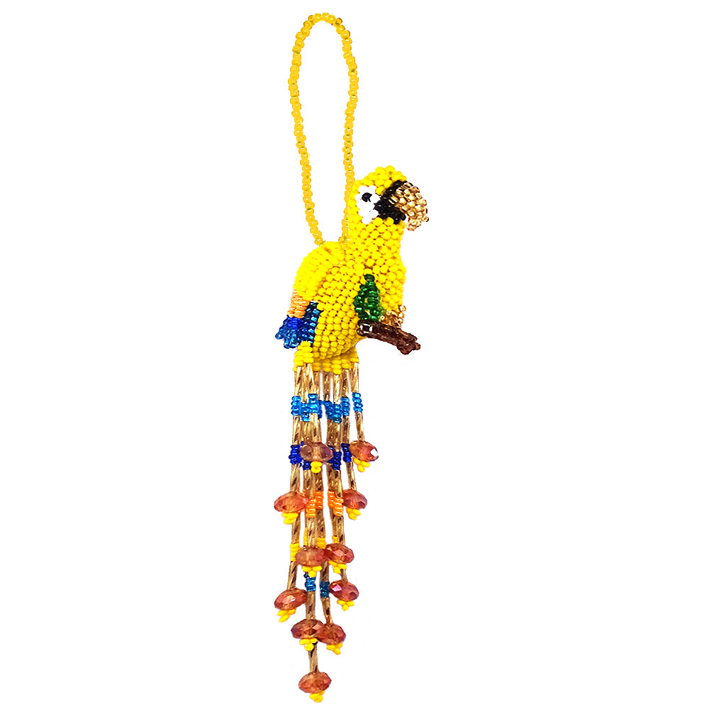 $5.50 ea. #2109/P All Beaded Parrot Ornament (12pcs/Order)