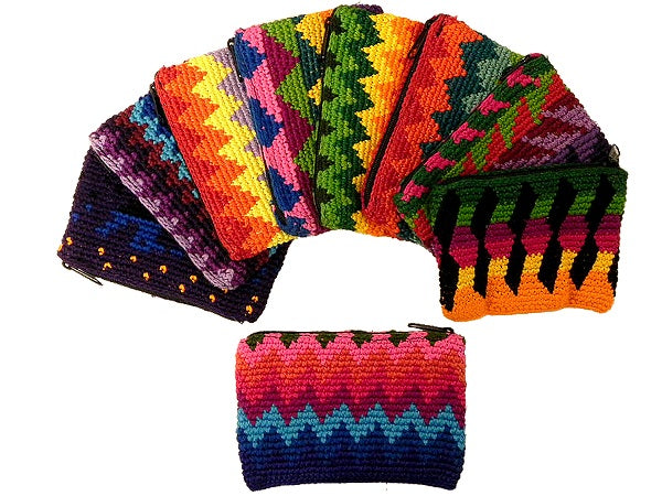 $2.50 ea. #2503 Crochet Square Coin Purse (12pcs/Order)