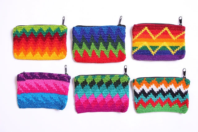 $2.50 ea. #2503 Crochet Square Coin Purse (12pcs/Order)