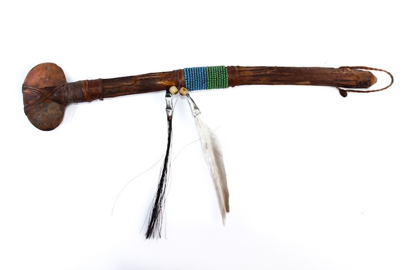 Plain Stone Beaded Tomahawk