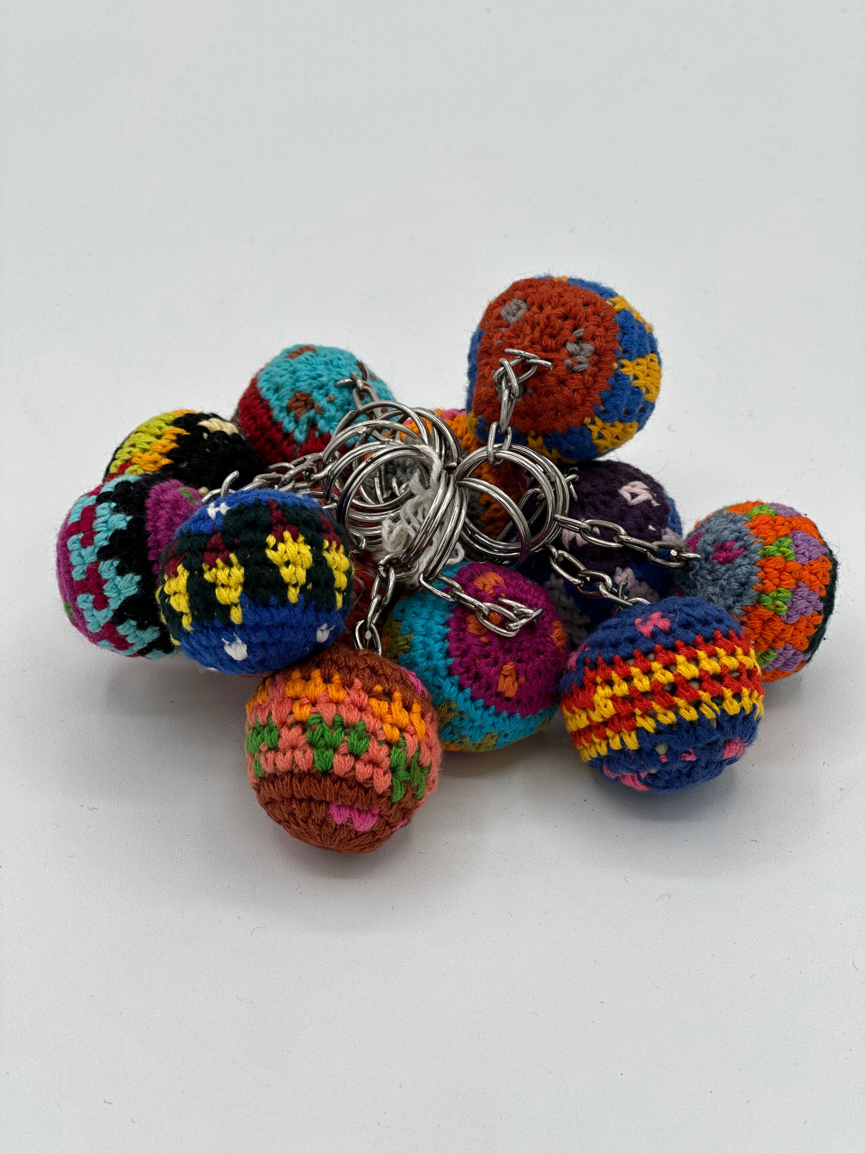 $2.50 ea #3030 Hacky Sack Key Chain (12pcs/Order)