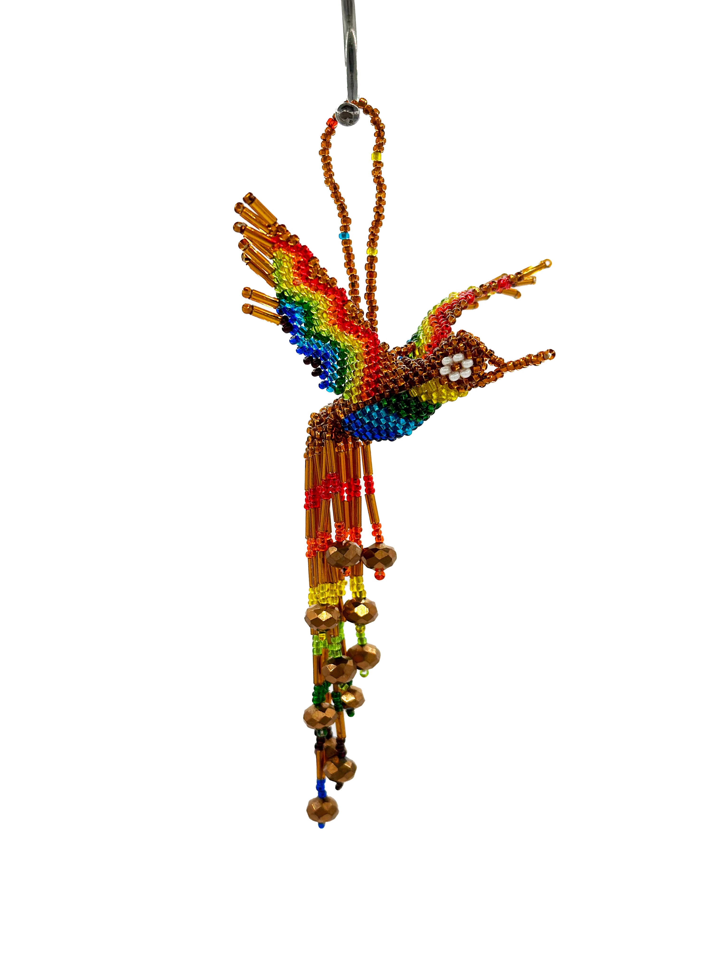 $5.50 ea. #2109/HB - All Beaded Hummingbird Ornament (12pcs/Order)