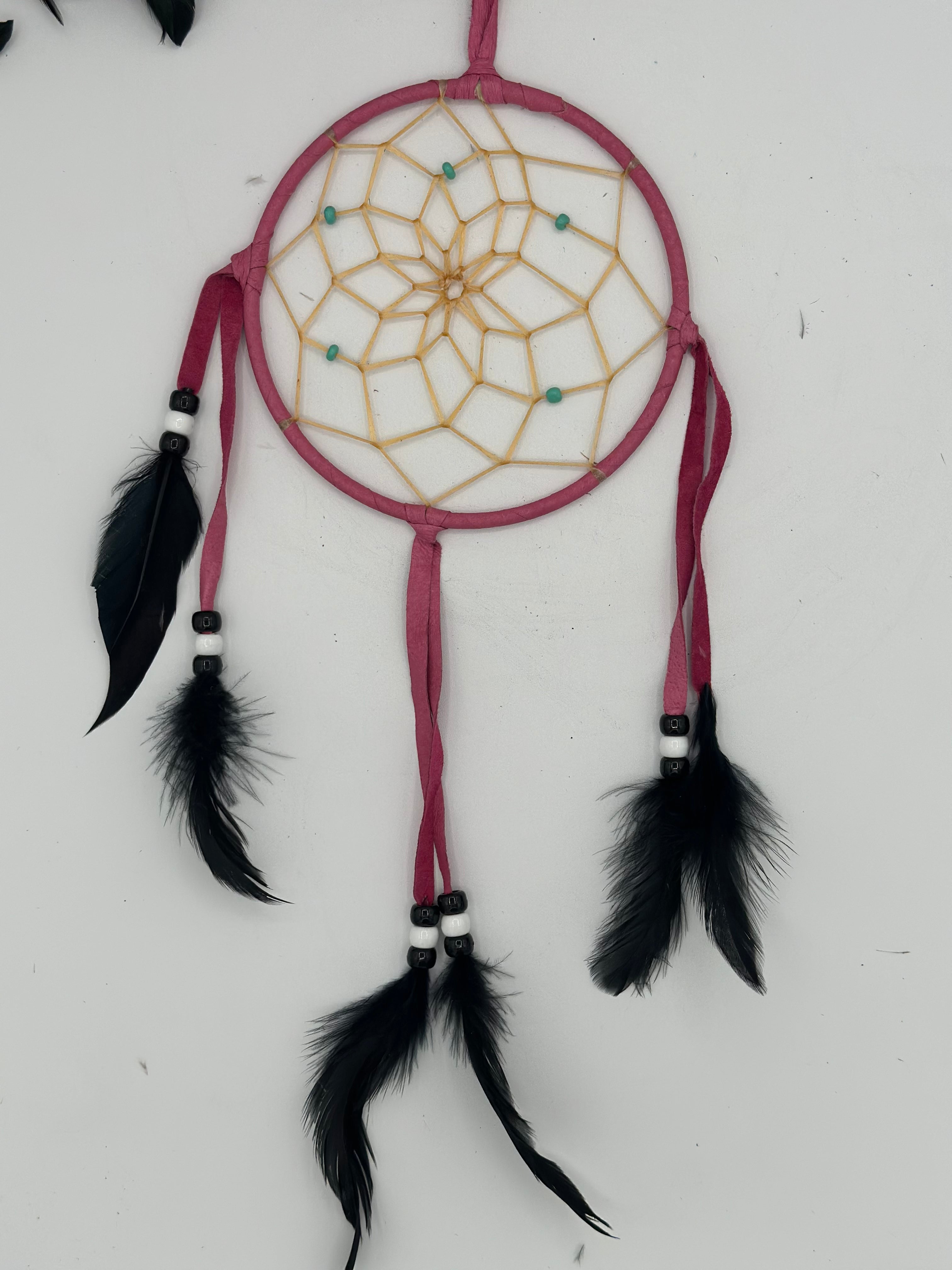 #430 (X52T) Multi-Color Navajo Dream Catcher (Sold in Dozens)