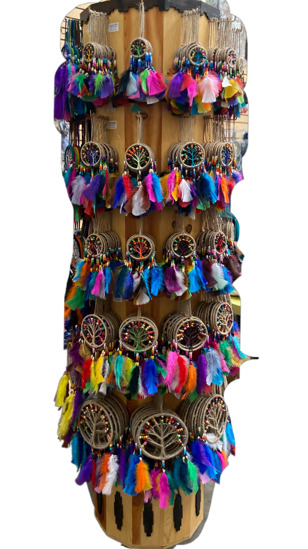 Lasso Tree of Life Dream Catcher Ornament (12pcs/Order/Size)