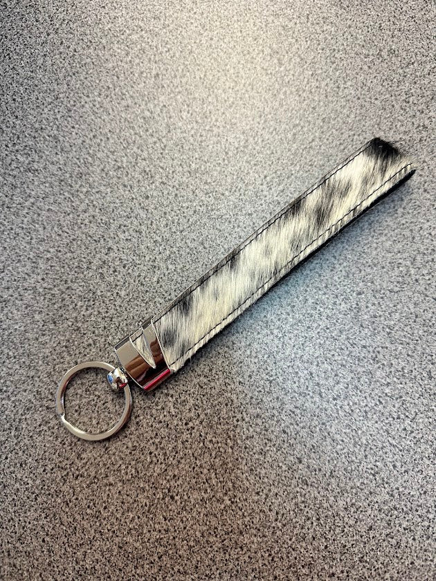 Cowhide Purse Pullback Key Chain