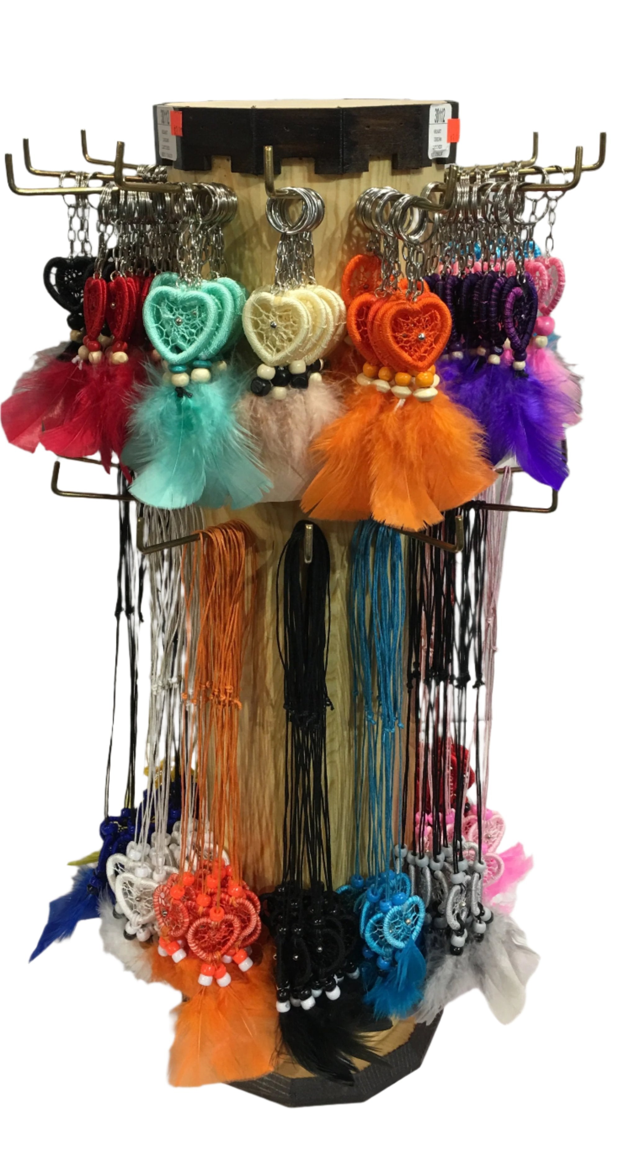 $3 ea. Heart Dream Catcher Hanging Ornament (12pcs/Order)