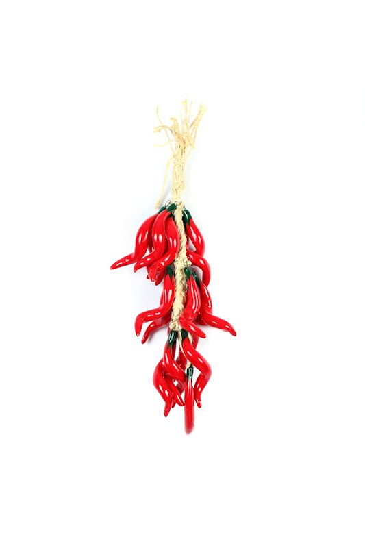 Chili Pepper Ceramic Ristras