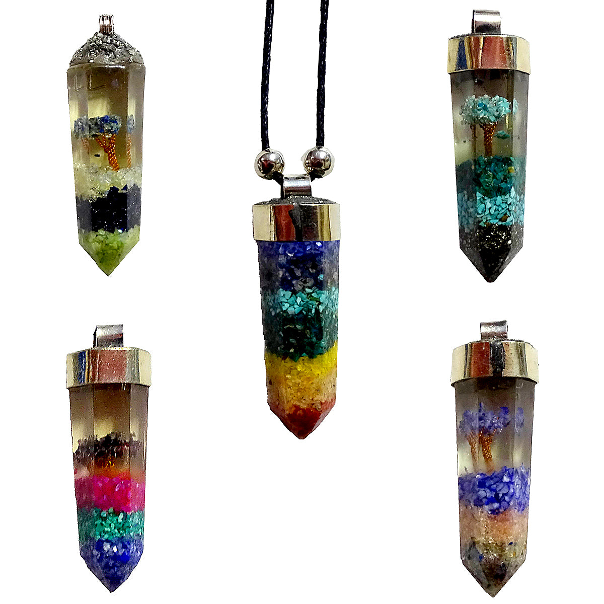 $3.50 ea. #240925N-OP Orgonite Point Pendant (12pcs/Order)