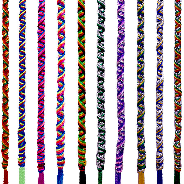 $.50 ea. #2098 Pole Woven Friendship Bracelet (72pcs/Order)