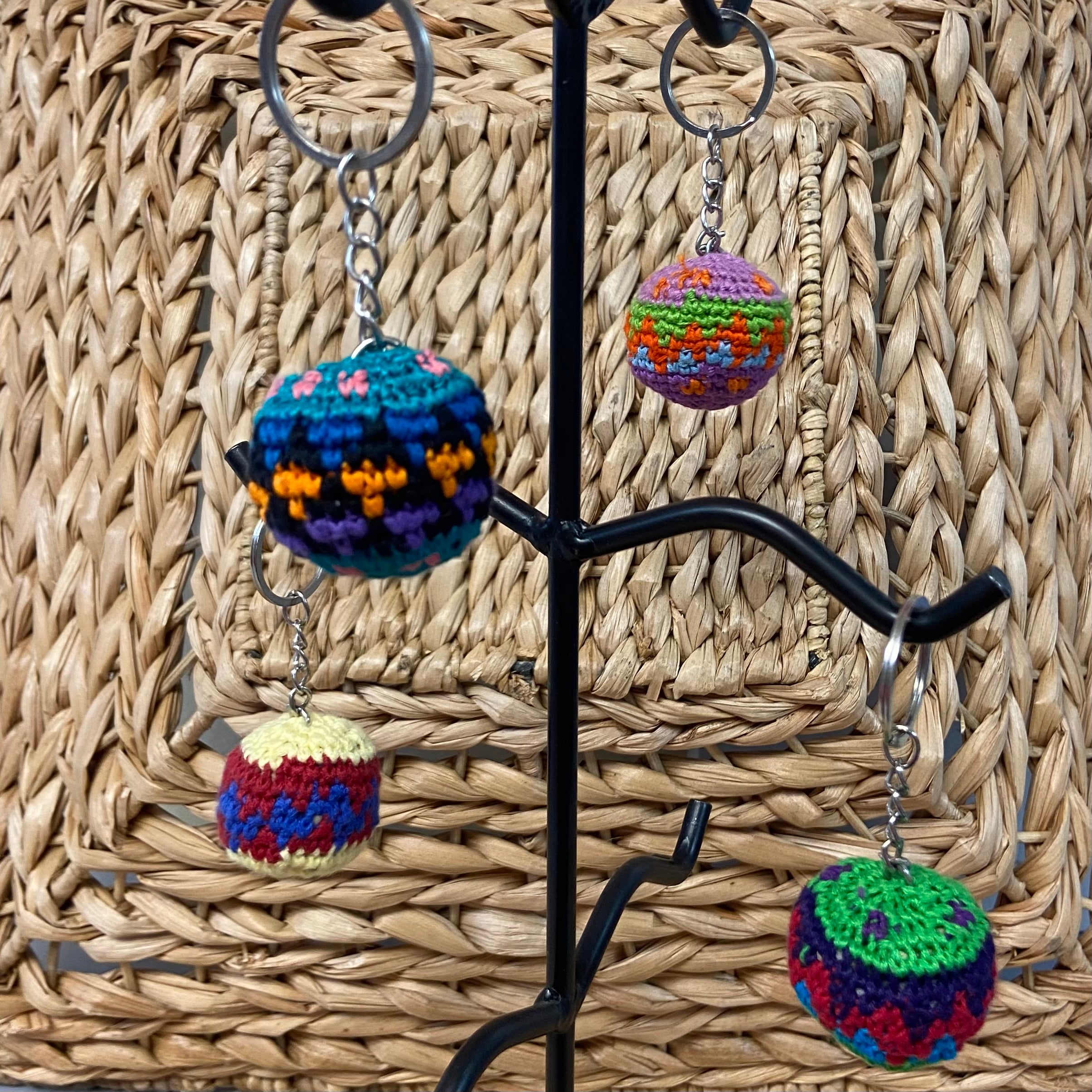 $2.50 ea #3030 Hacky Sack Key Chain (12pcs/Order)