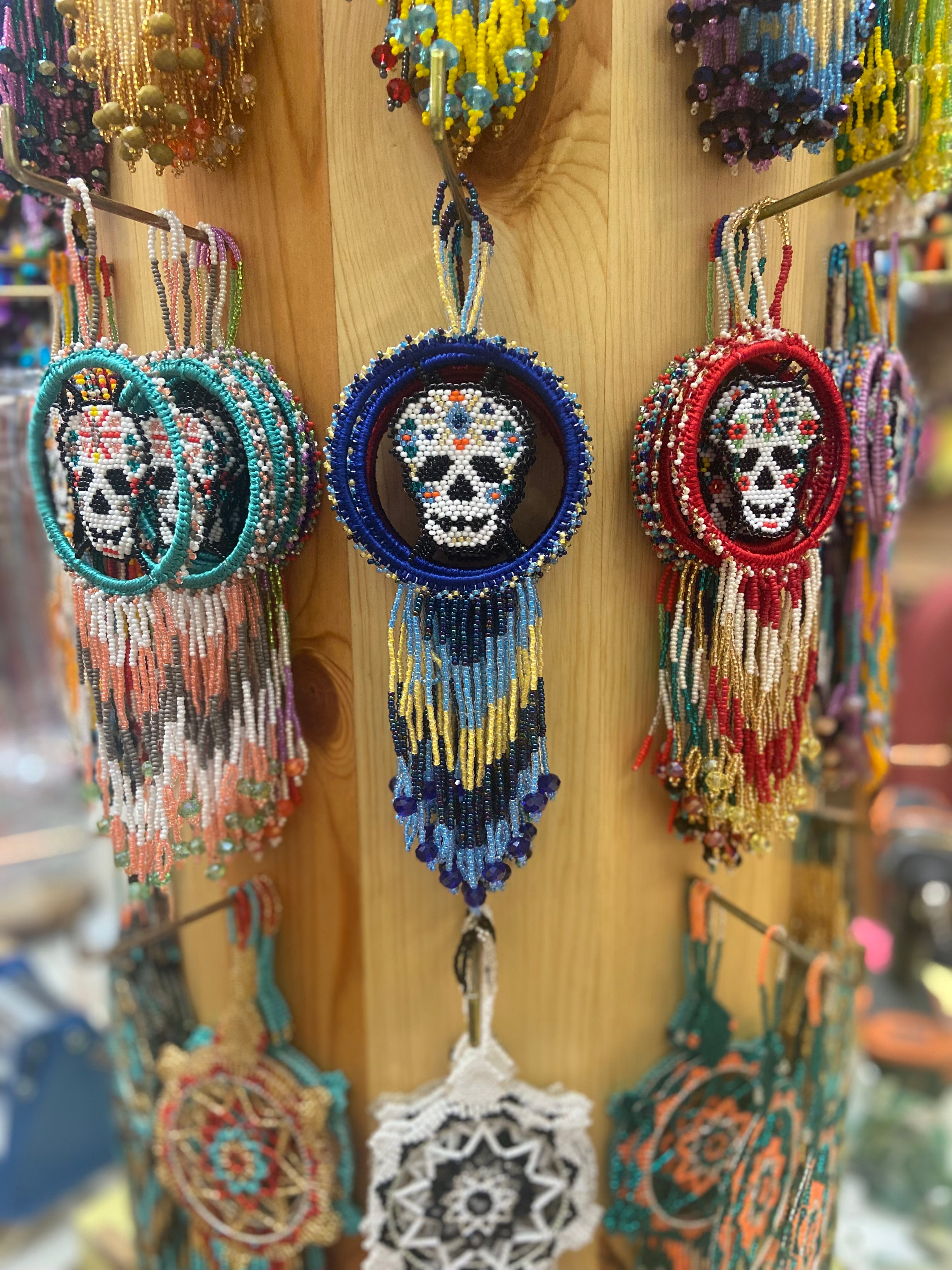 $8.50 ea. #X52GL-DoD 3" Good Luck Day of the Dead Hanging Ornament (12 pcs/order)