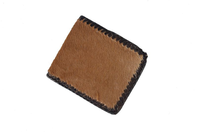 $14.50 ea. #0804 Western Hair on Hide Leather Wallet (12pcs/Order)